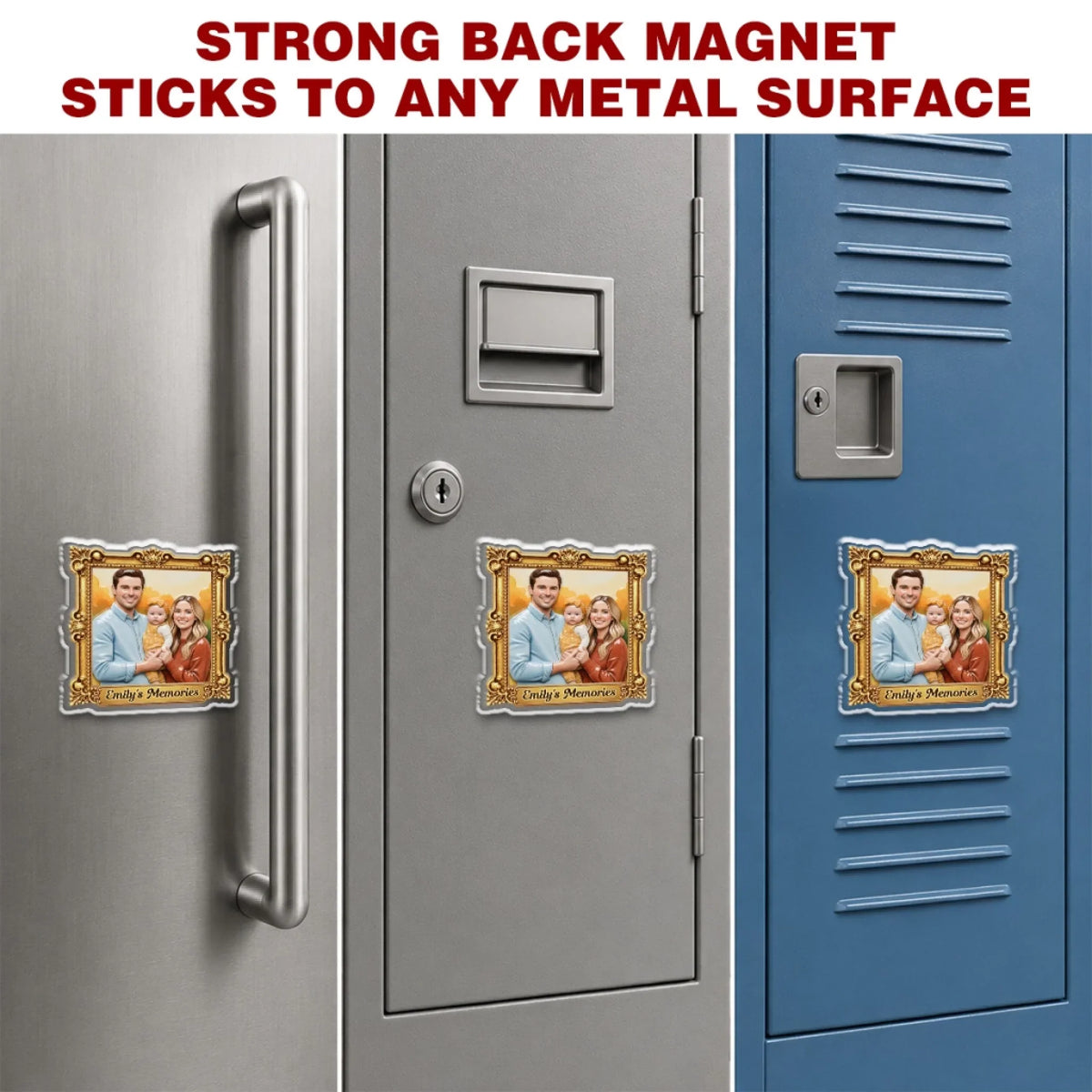 Our Memories - Personalized Acrylic Magnet