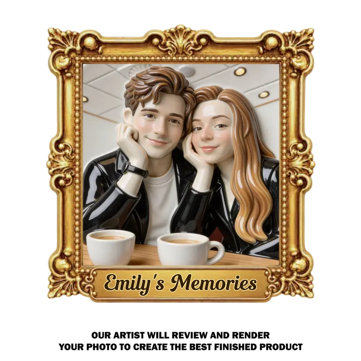 Our Memories - Personalized Acrylic Magnet