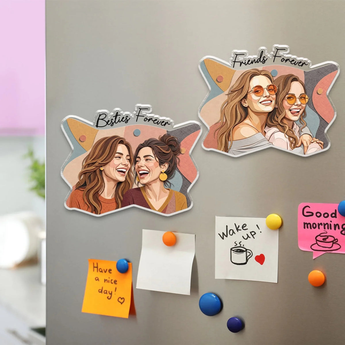 Our Forever - Personalized Acrylic Magnet