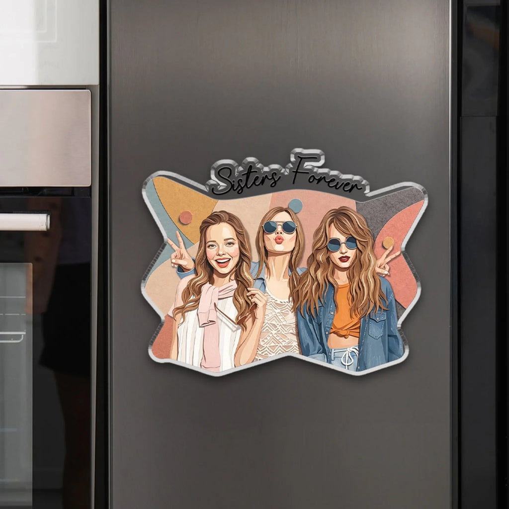 Our Forever - Personalized Acrylic Magnet