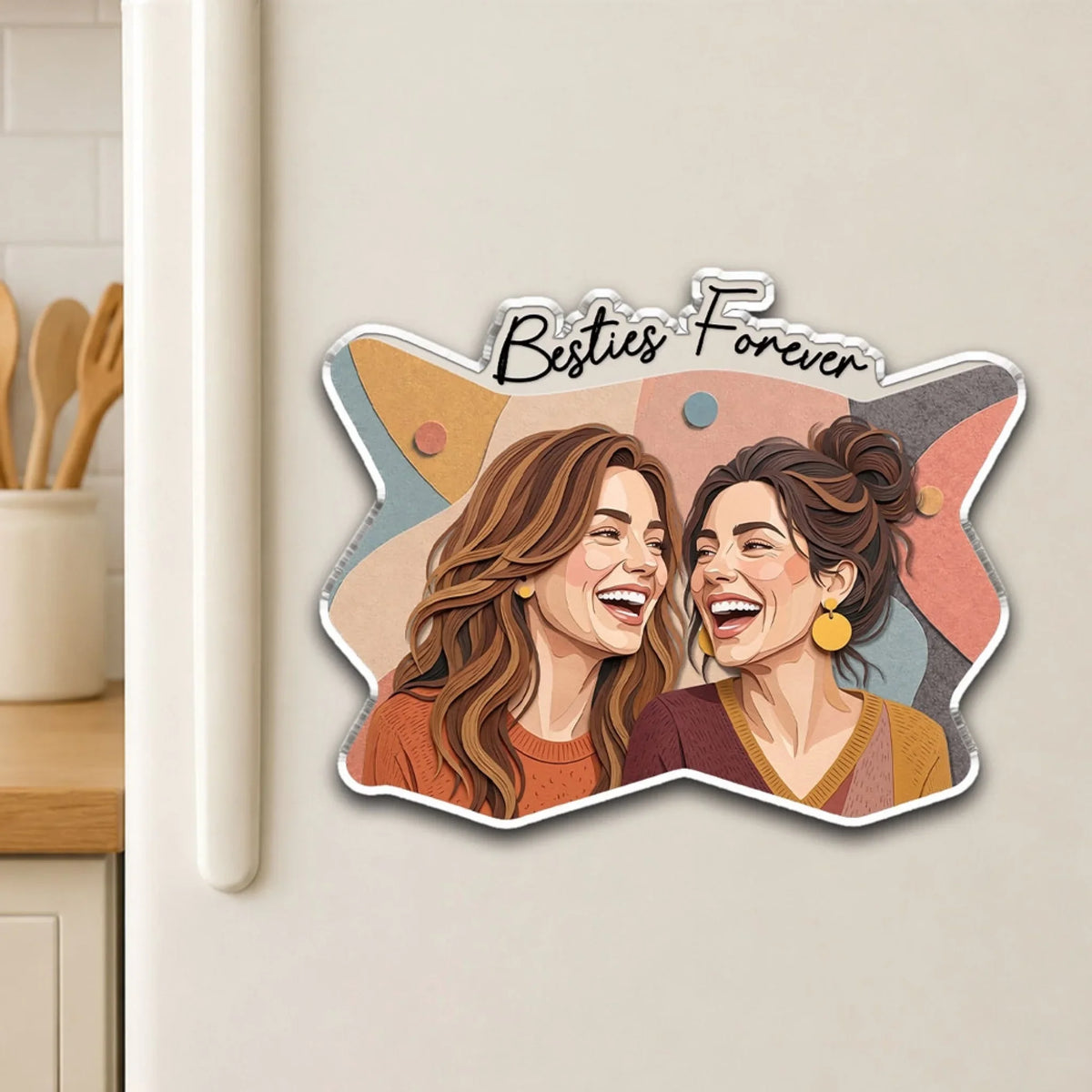 Our Forever - Personalized Acrylic Magnet