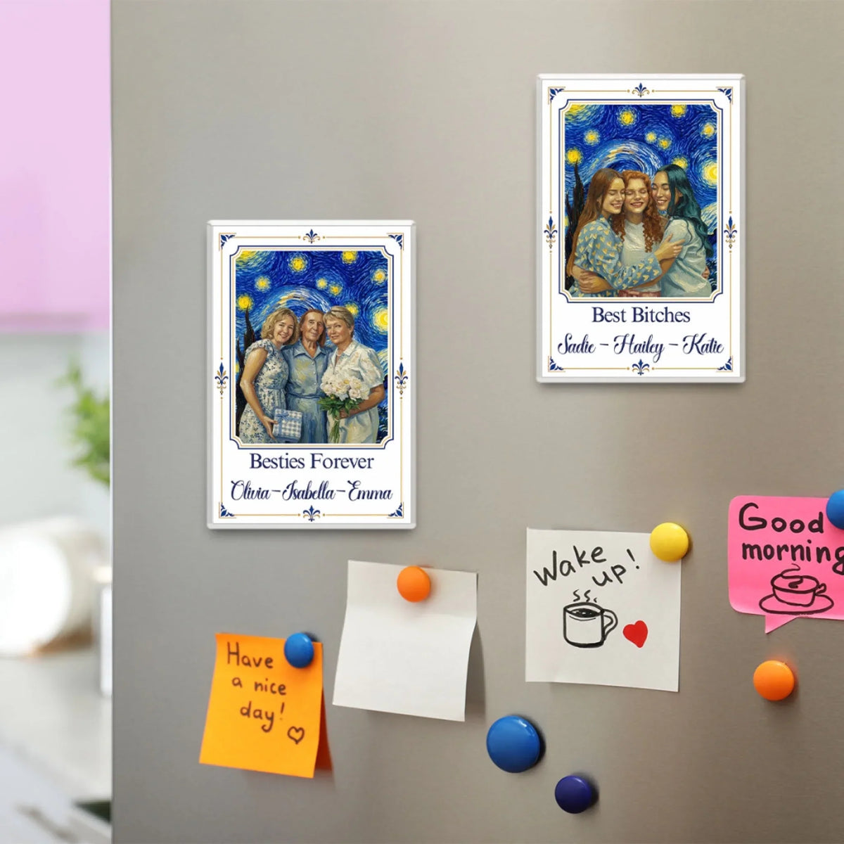 Partners In Crime - Personalized Acrylic Magnet
