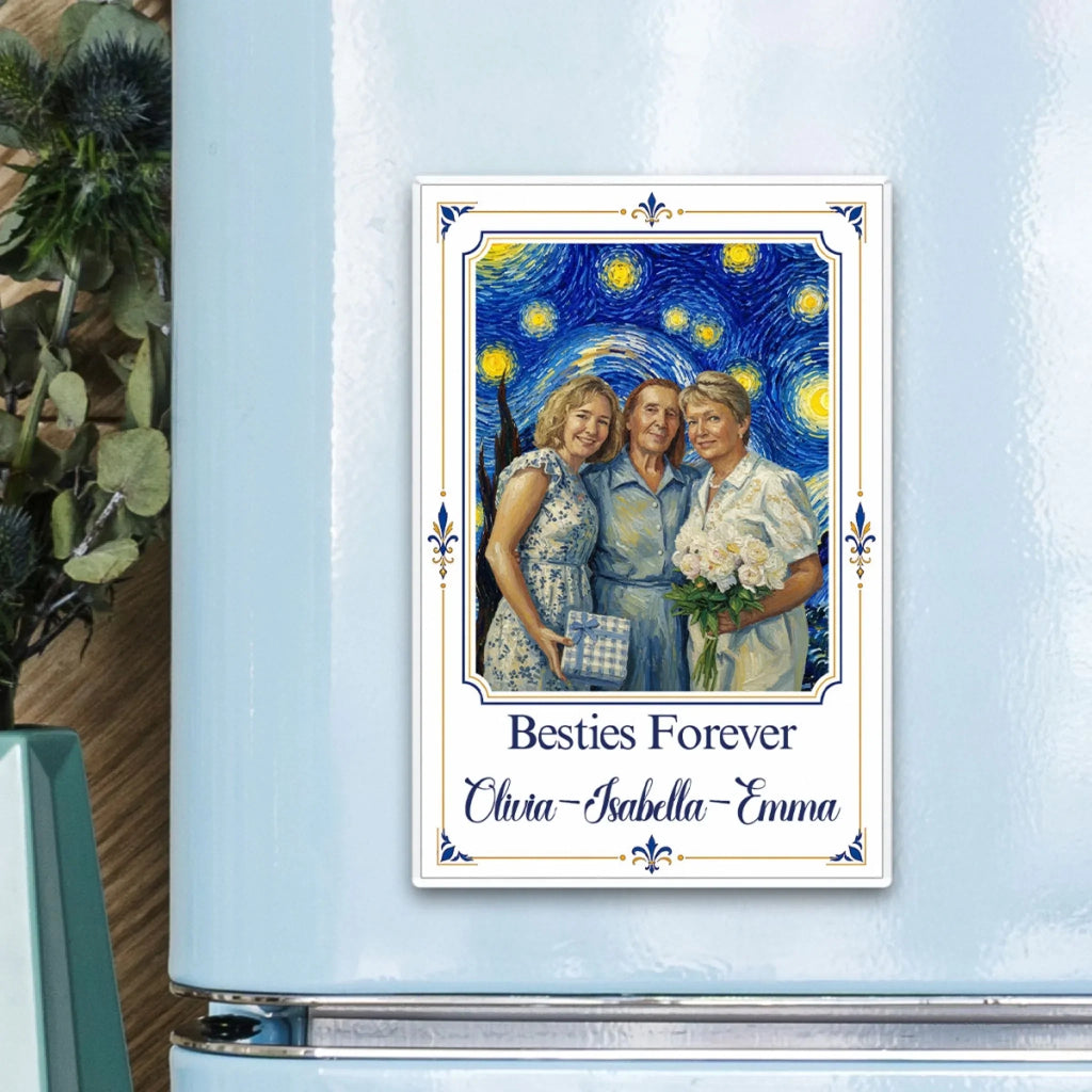 Partners In Crime - Personalized Acrylic Magnet