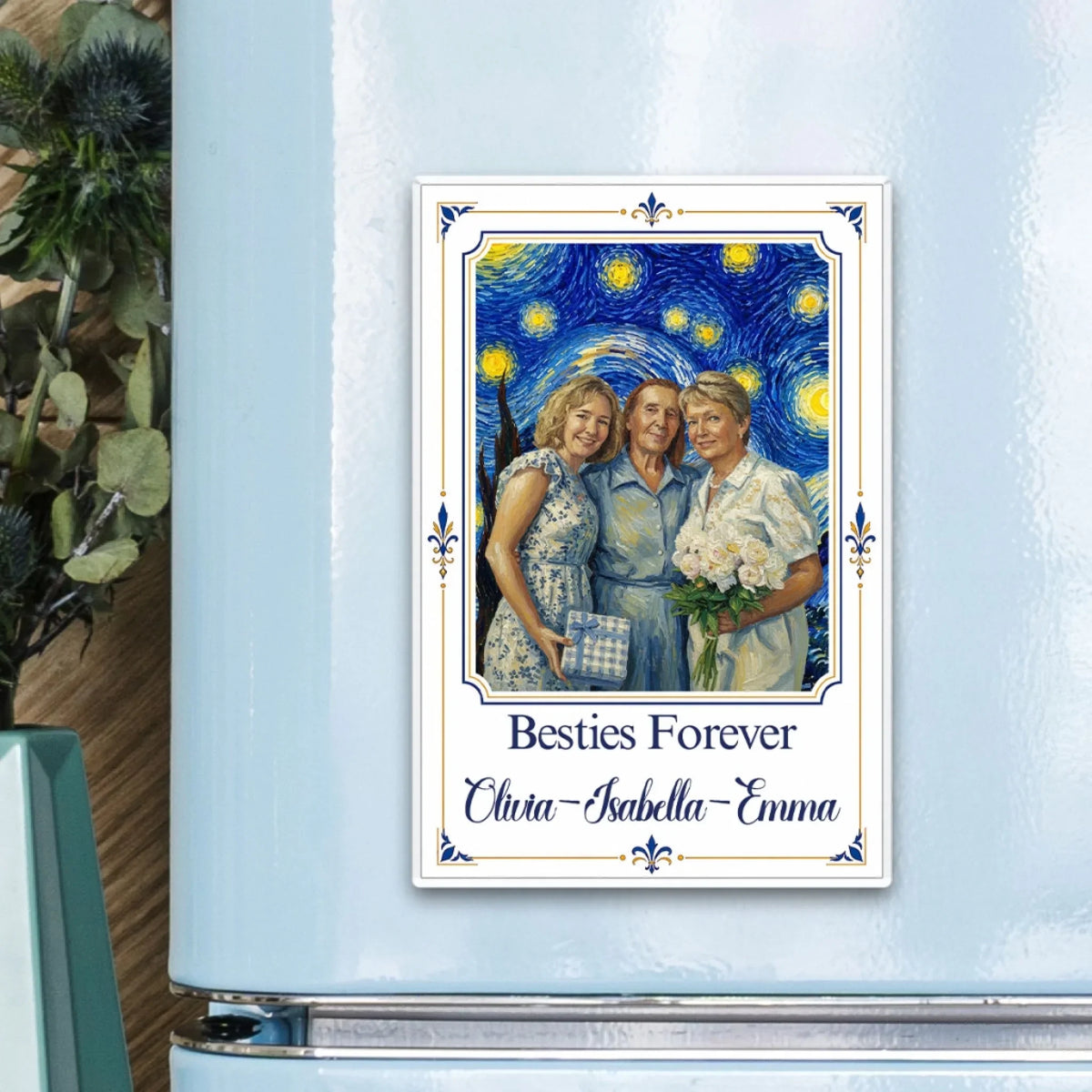 Partners In Crime - Personalized Acrylic Magnet