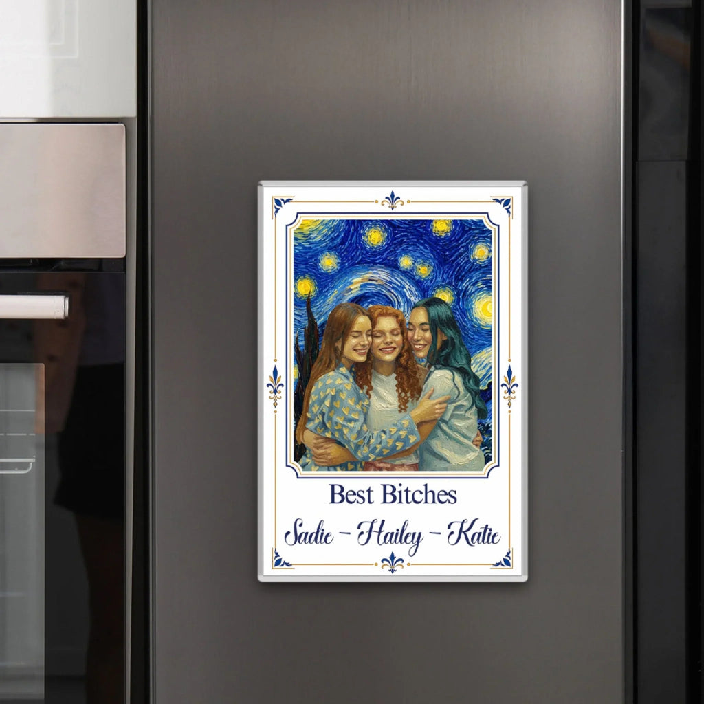 Partners In Crime - Personalized Acrylic Magnet