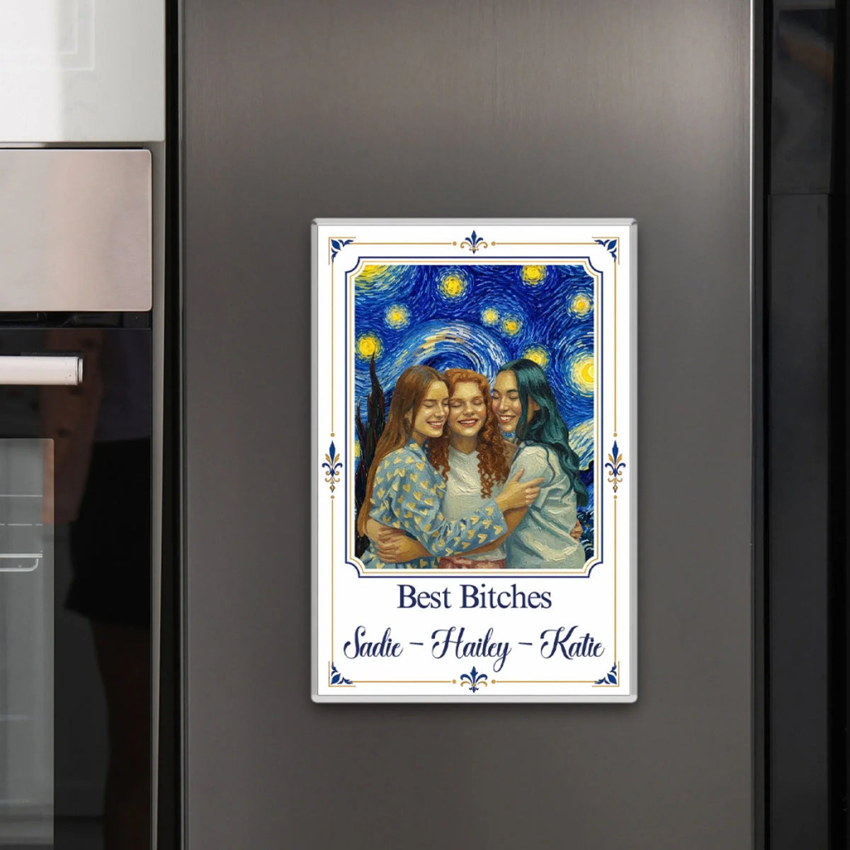 Partners In Crime - Personalized Acrylic Magnet