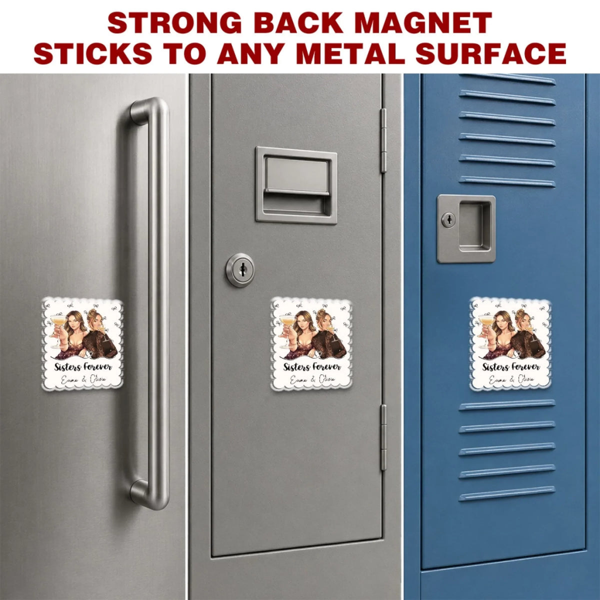 Better Together - Personalized Acrylic Magnet