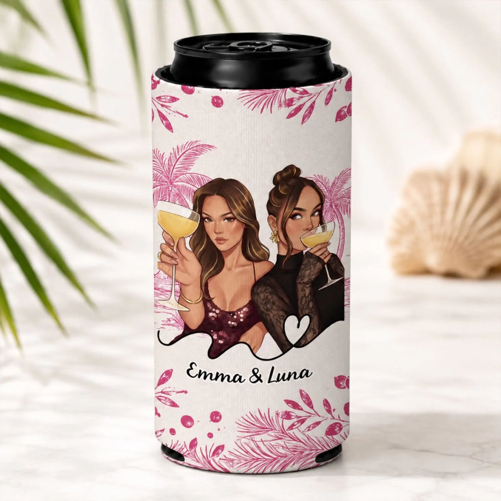 Our Laughs - Personalized Skinny Can Cooler