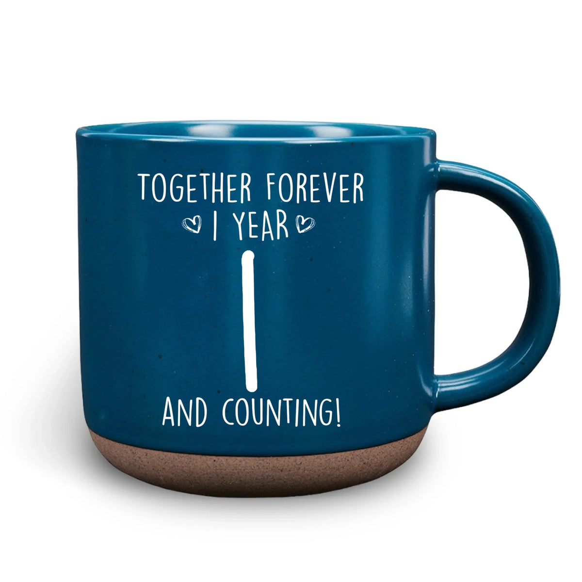 Custom Christmas & Birthday Keepsake Gift • Love Through The Years - Personalized Pottery Mug