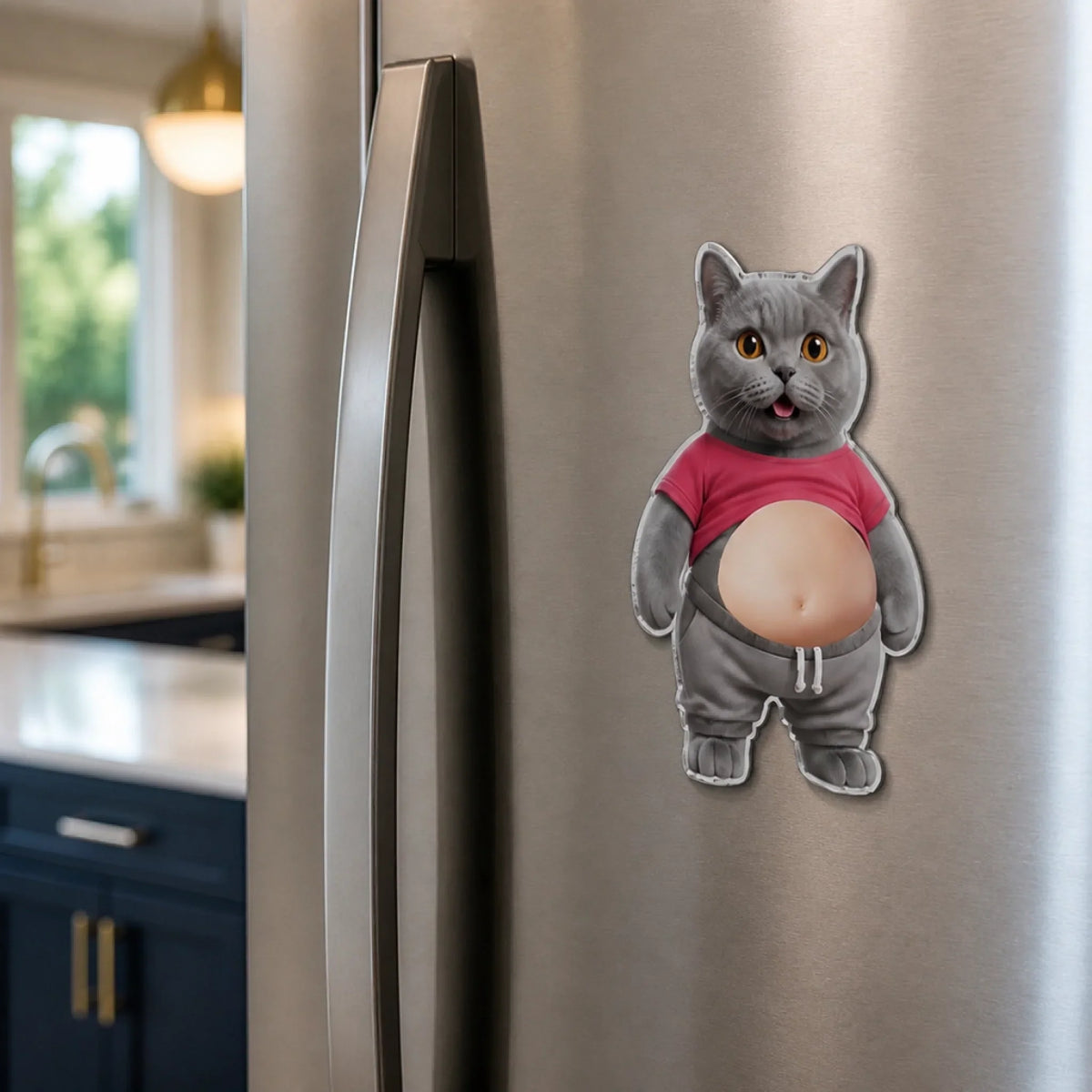 Snack Attack Squad - Personalized Squishy Acrylic Magnet