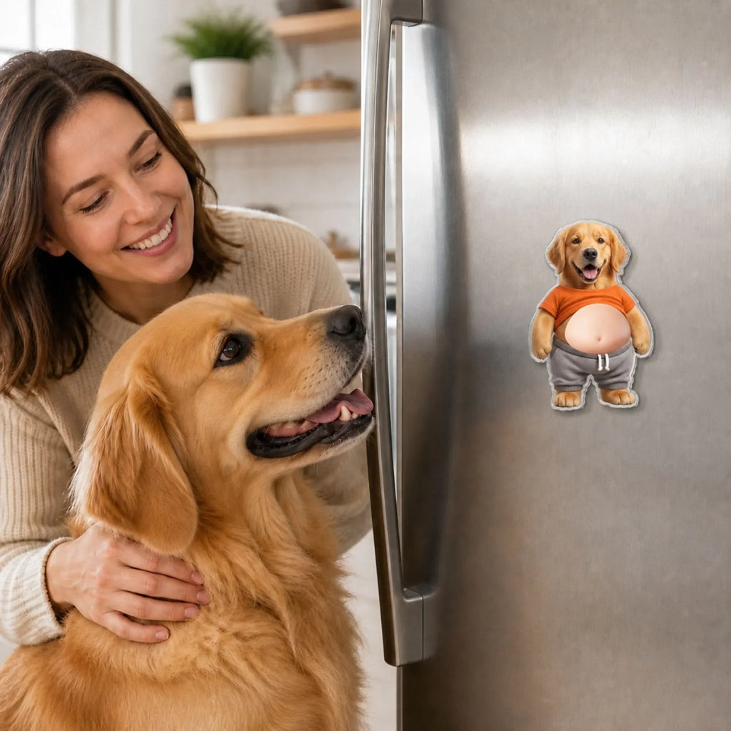 Snack Attack Squad - Personalized Squishy Acrylic Magnet