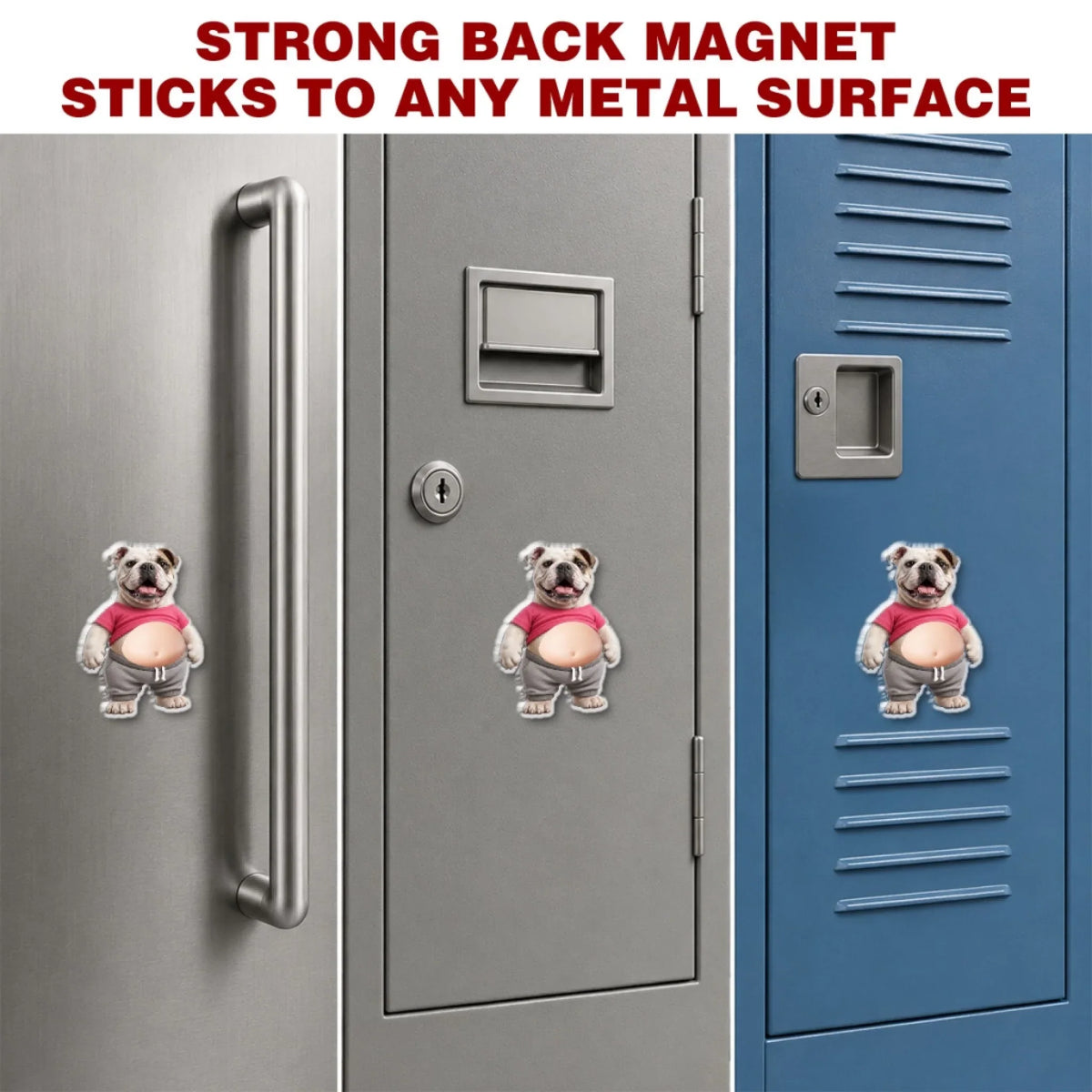 Snack Attack Squad - Personalized Squishy Acrylic Magnet