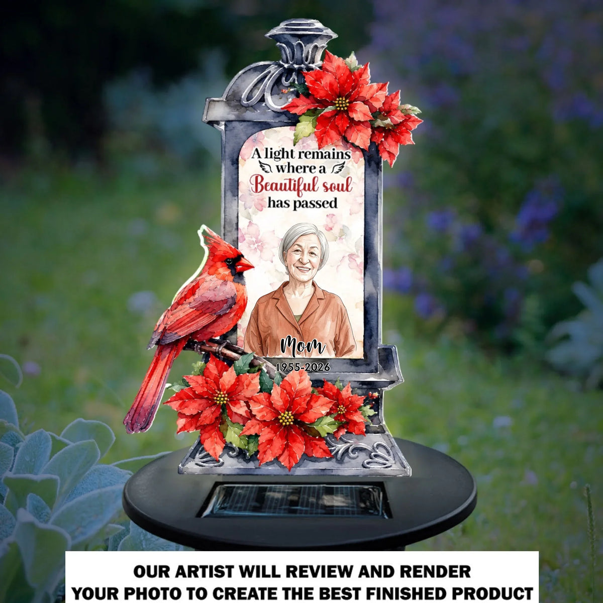 Beautiful Soul - Personalized Solar Light