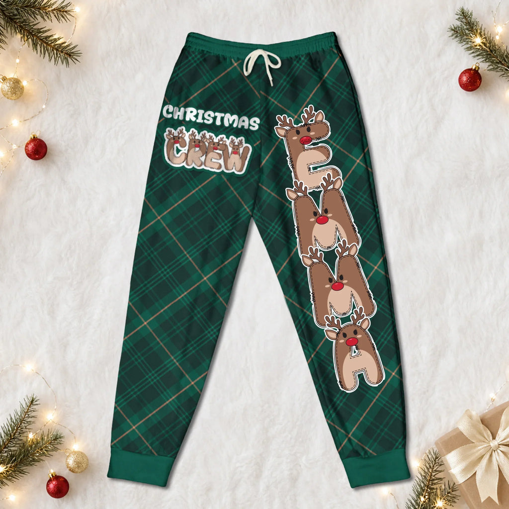 Christmas Reindeer - Personalized Sweatpants