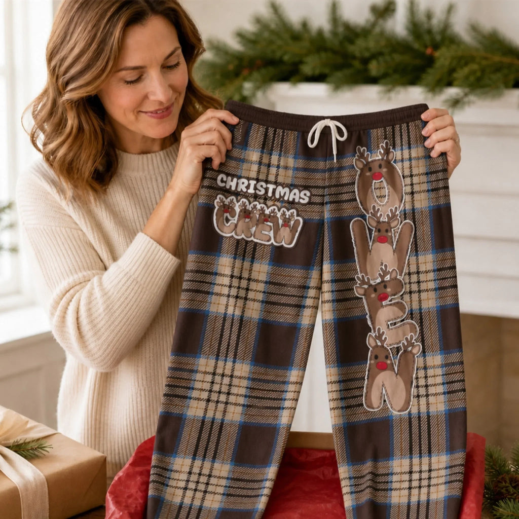 Christmas Reindeer - Personalized Sweatpants