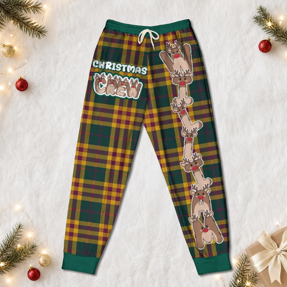 Christmas Reindeer - Personalized Sweatpants