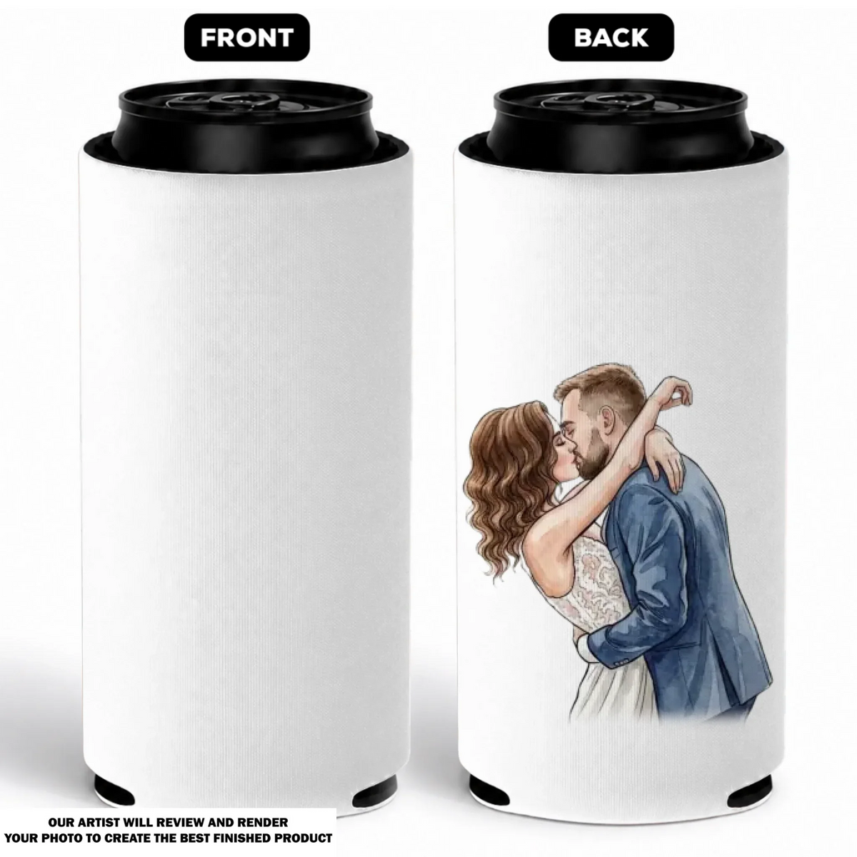 Wedding Cheers - Personalized Skinny Can Cooler