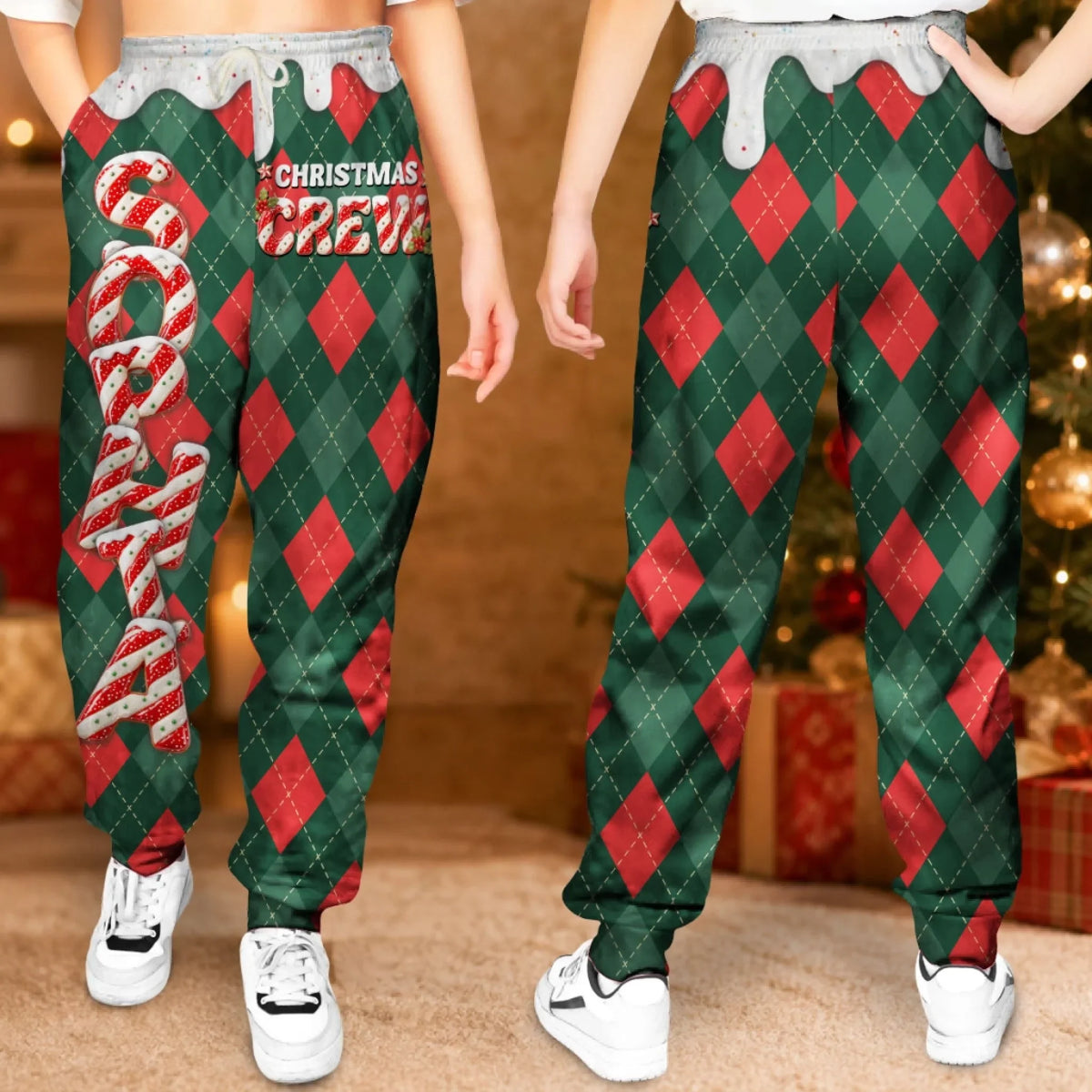 Sweet Christmas Wishes - Personalized Sweatpants