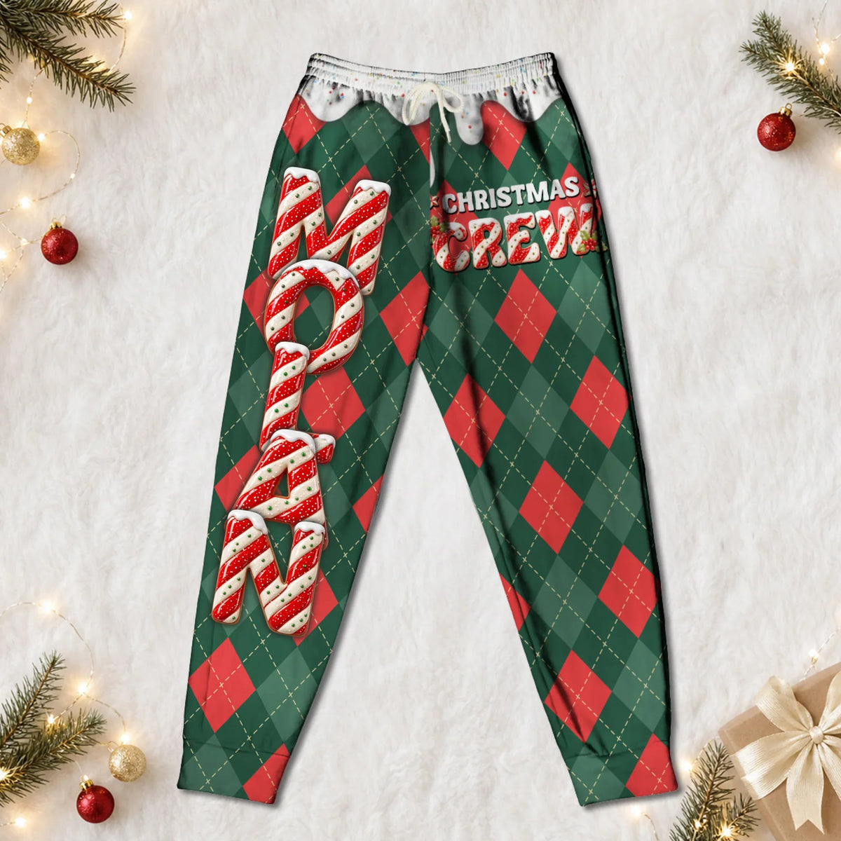 Sweet Christmas Wishes - Personalized Sweatpants
