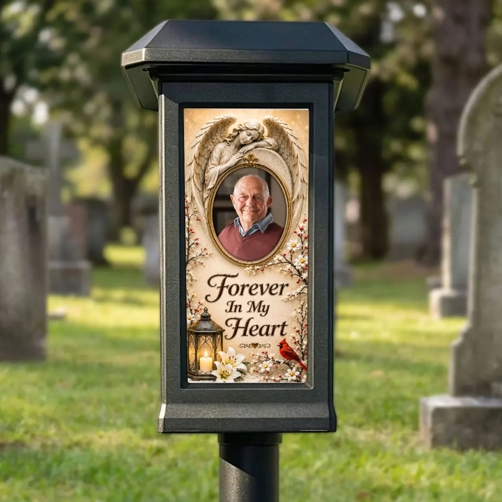 Forever In Our Heart - Personalized Solar Garden Light