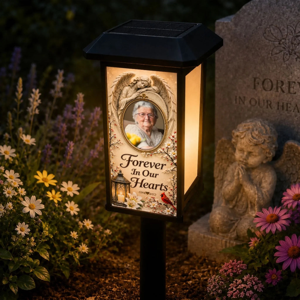 Forever In Our Heart - Personalized Solar Garden Light