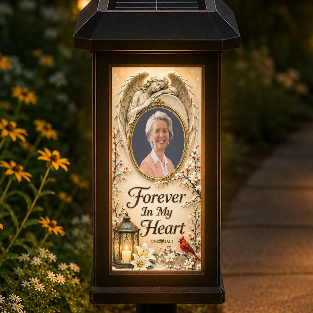 Forever In Our Heart - Personalized Solar Garden Light