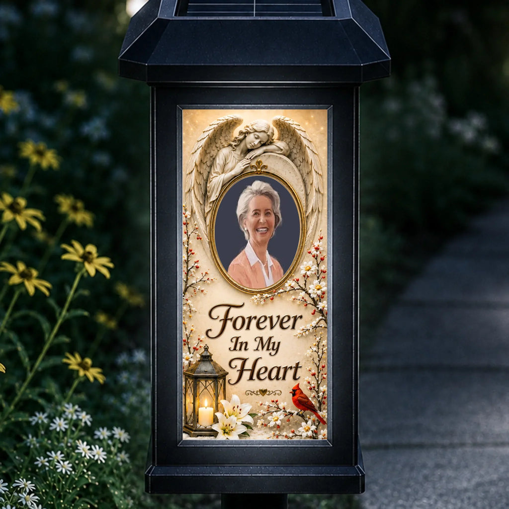 Forever In Our Heart - Personalized Solar Garden Light