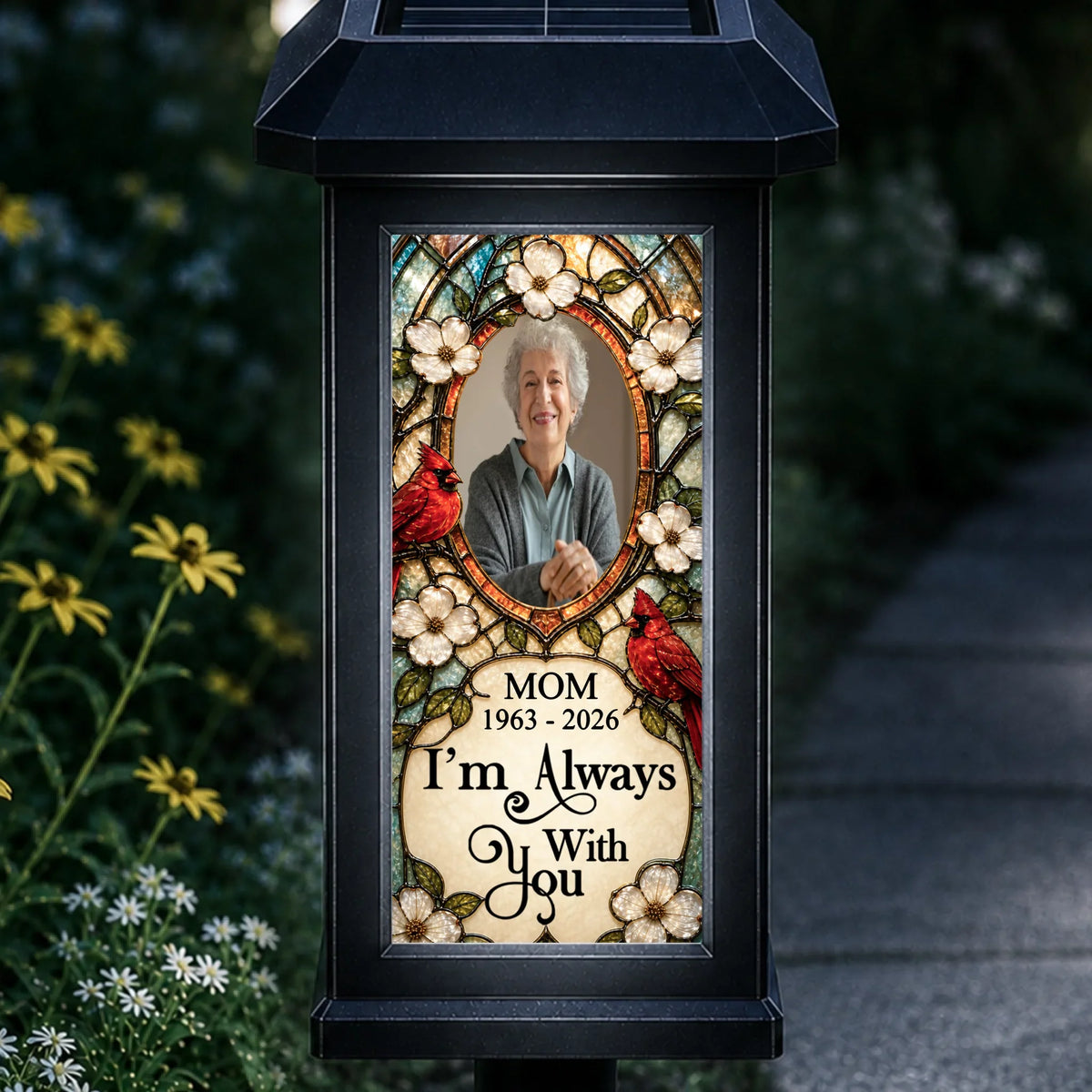 Whispers Of Light - Personalized Solar Garden Light
