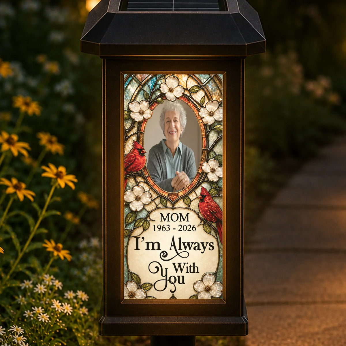 Whispers Of Light - Personalized Solar Garden Light