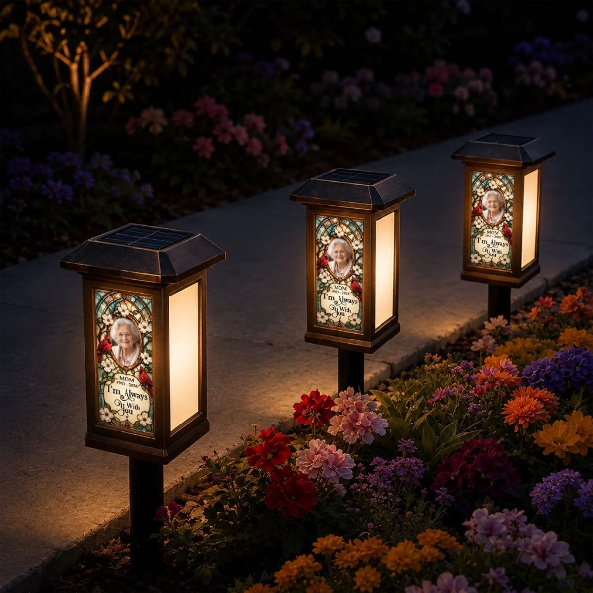 Whispers Of Light - Personalized Solar Garden Light