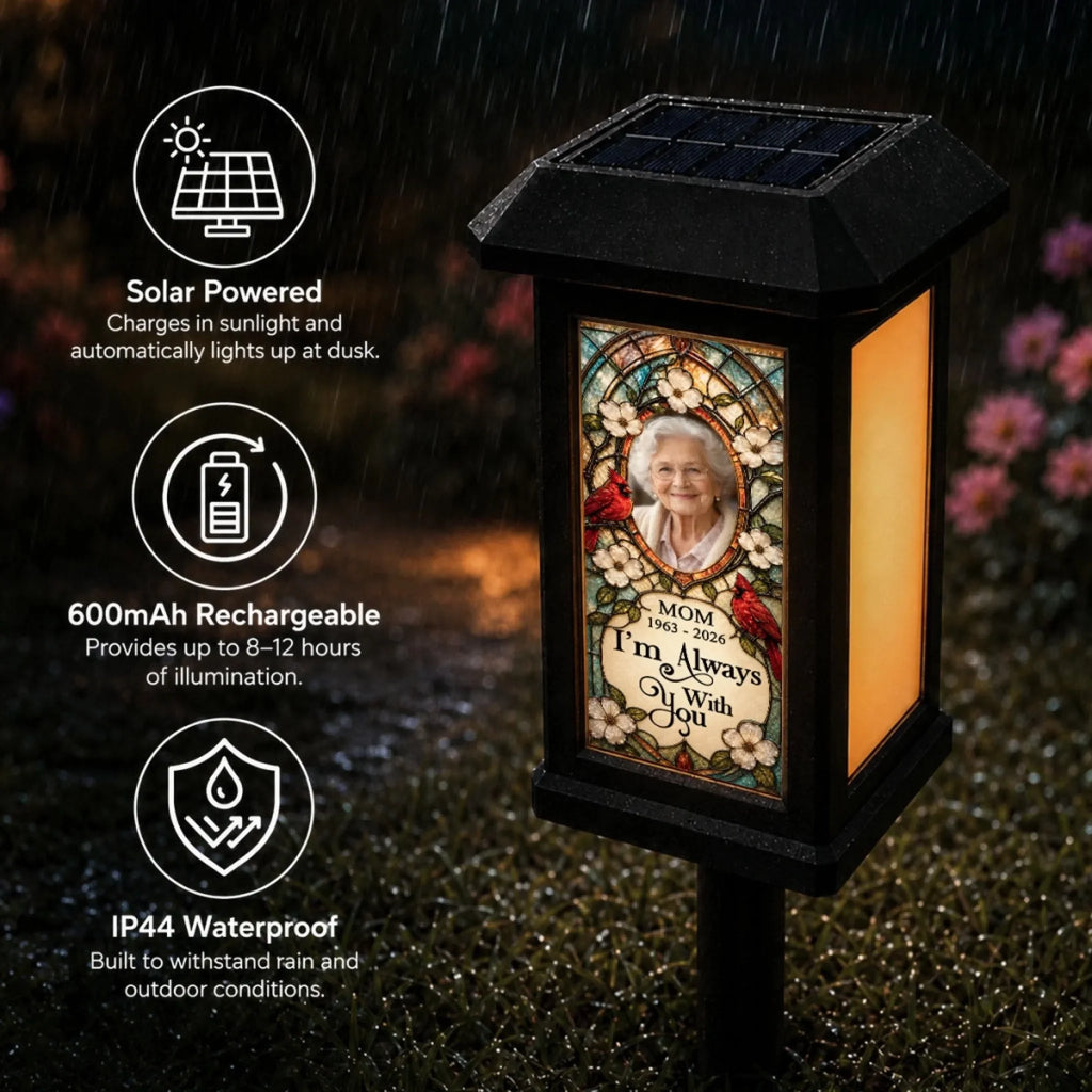 Whispers Of Light - Personalized Solar Garden Light
