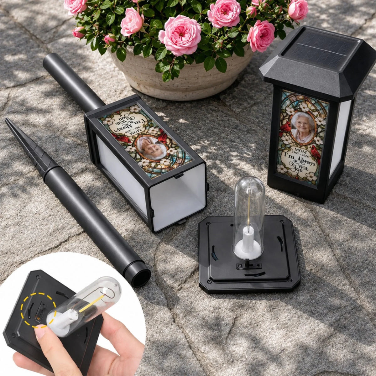 Whispers Of Light - Personalized Solar Garden Light