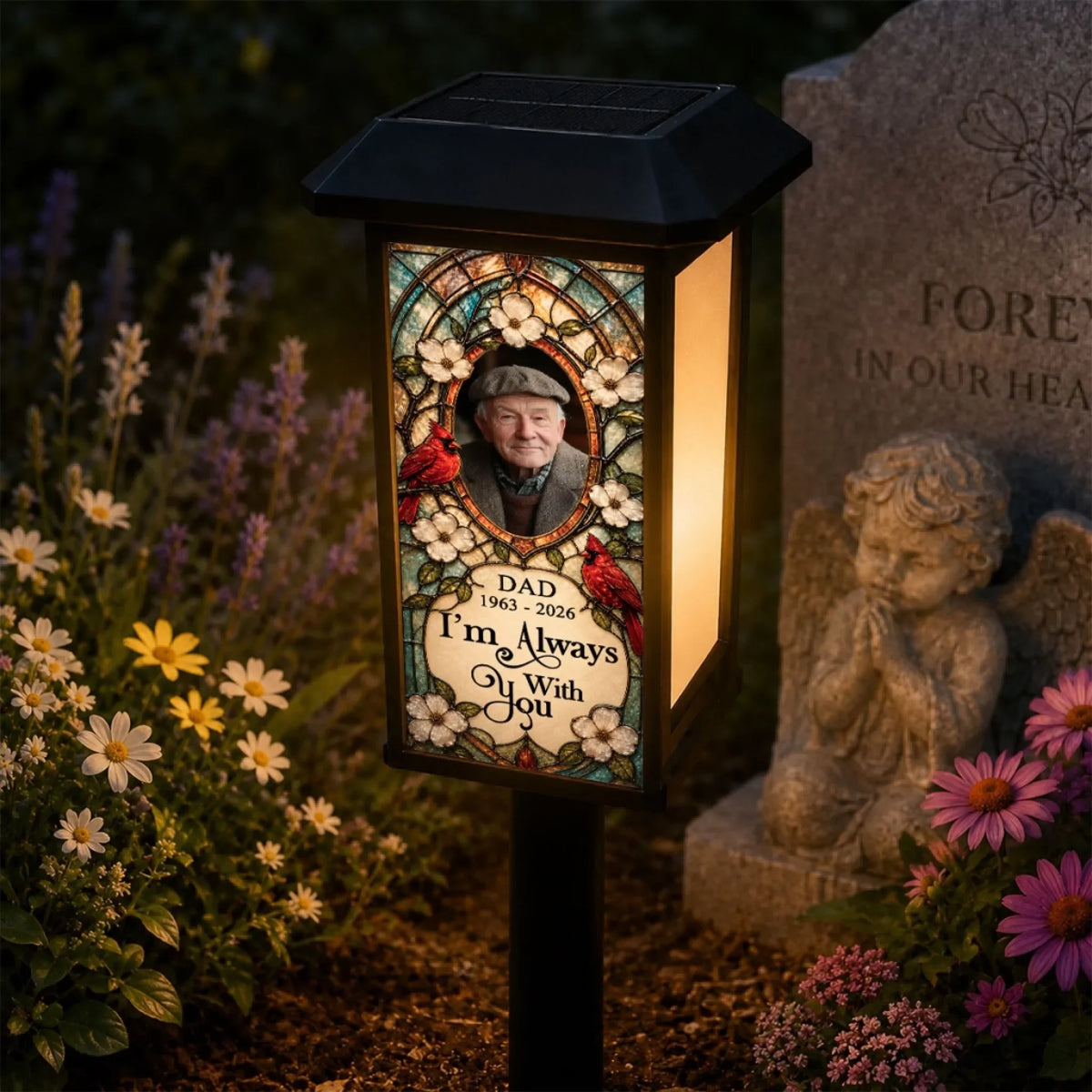 Whispers Of Light - Personalized Solar Garden Light
