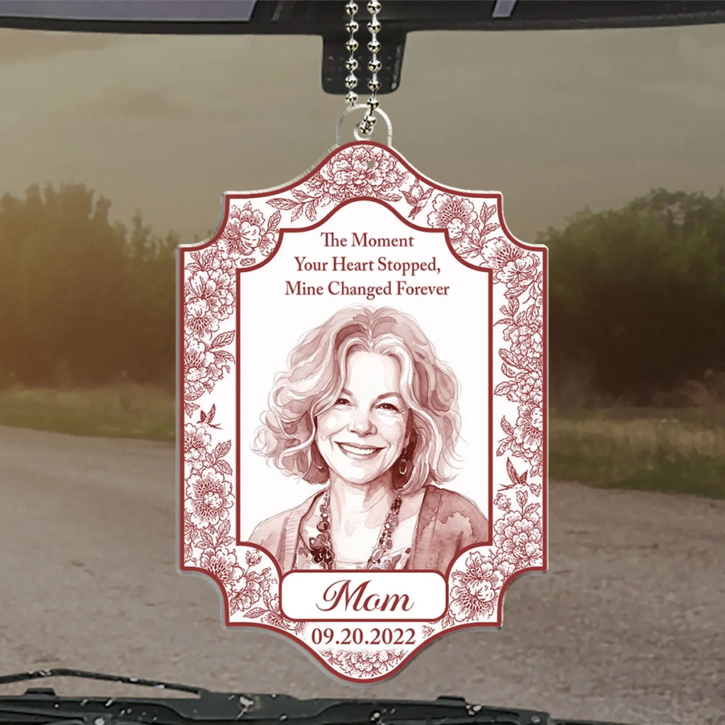 Always With Me - Personalized Car Ornament