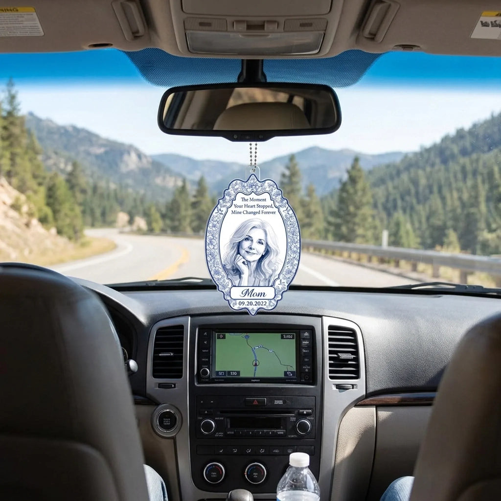 Always With Me - Personalized Car Ornament