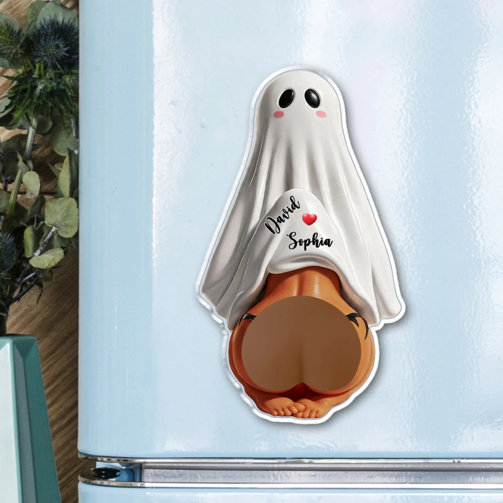 Naughty Boo - Personalized Squishy Acrylic Magnet