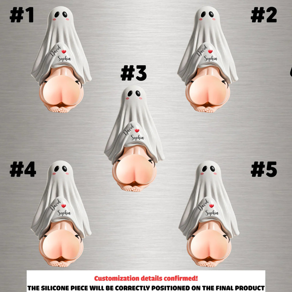 Naughty Boo - Personalized Squishy Acrylic Magnet