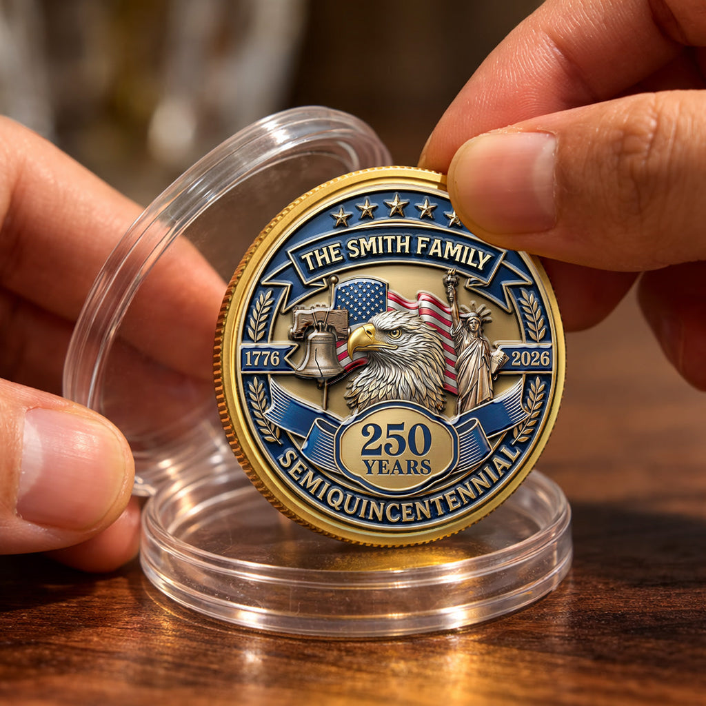 Semiquincentennial - Personalized Commemorative Keepsake Coin