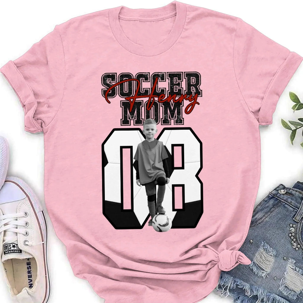 Custom Christmas & Birthday Keepsake Gift • Match Day Mom - Personalized Shirt