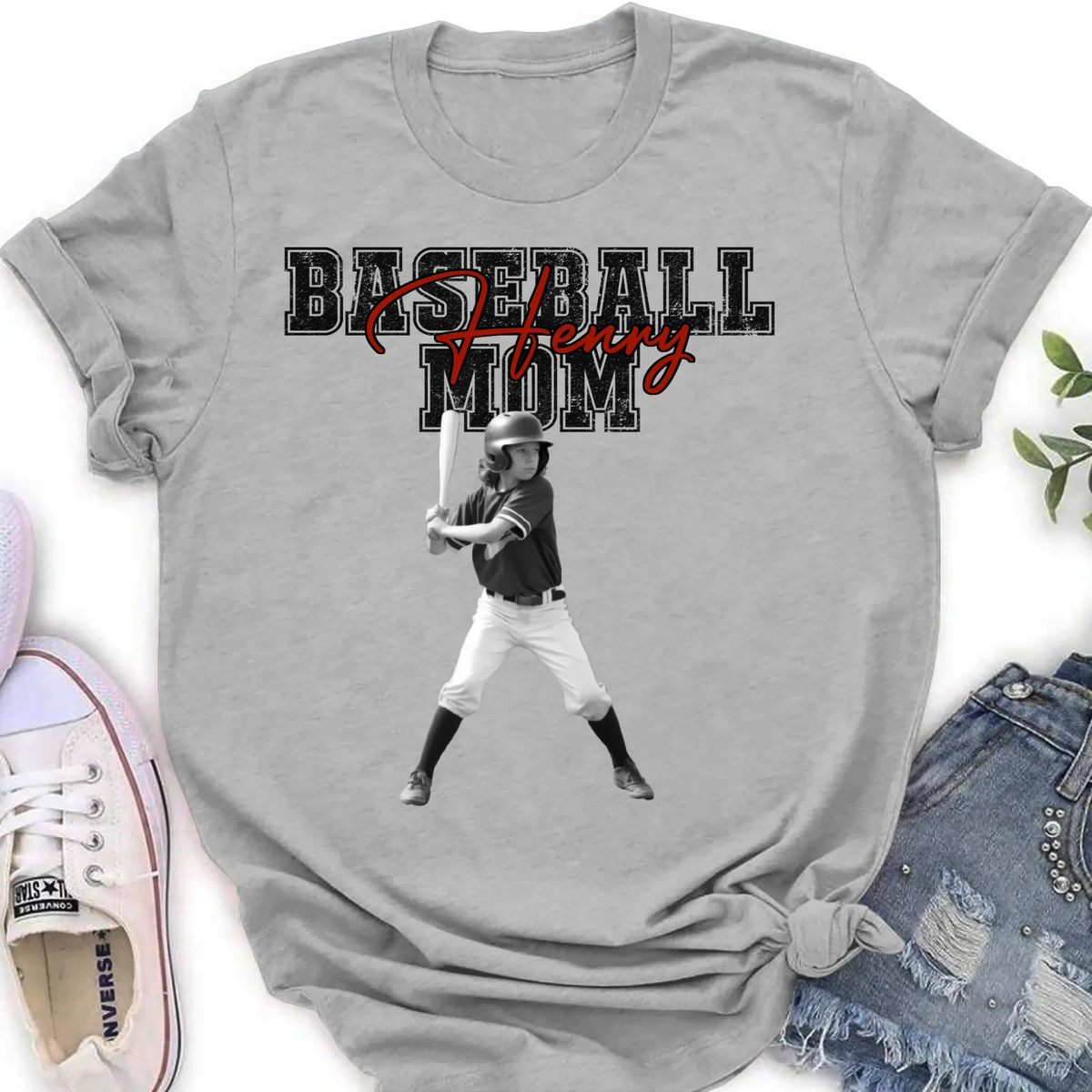 Custom Christmas & Birthday Keepsake Gift • Match Day Mom - Personalized Shirt