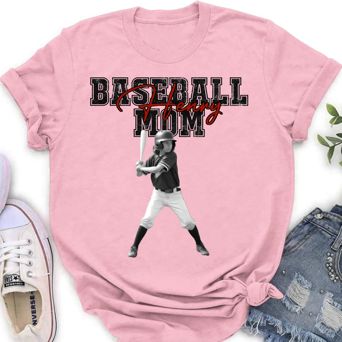 Custom Christmas & Birthday Keepsake Gift • Match Day Mom - Personalized Shirt