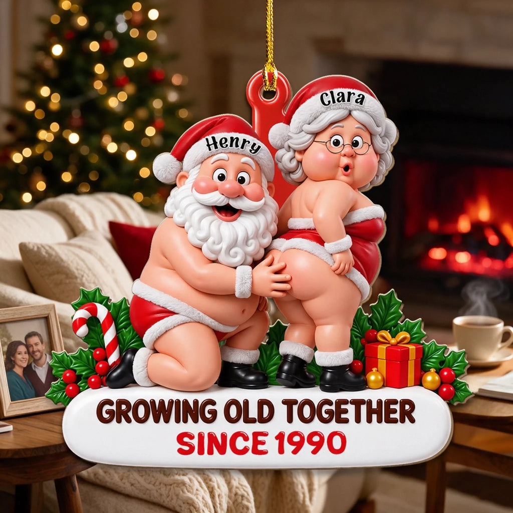 Still Hot Just More Tired - Personalized Custom 3D Effect Wood Ornament