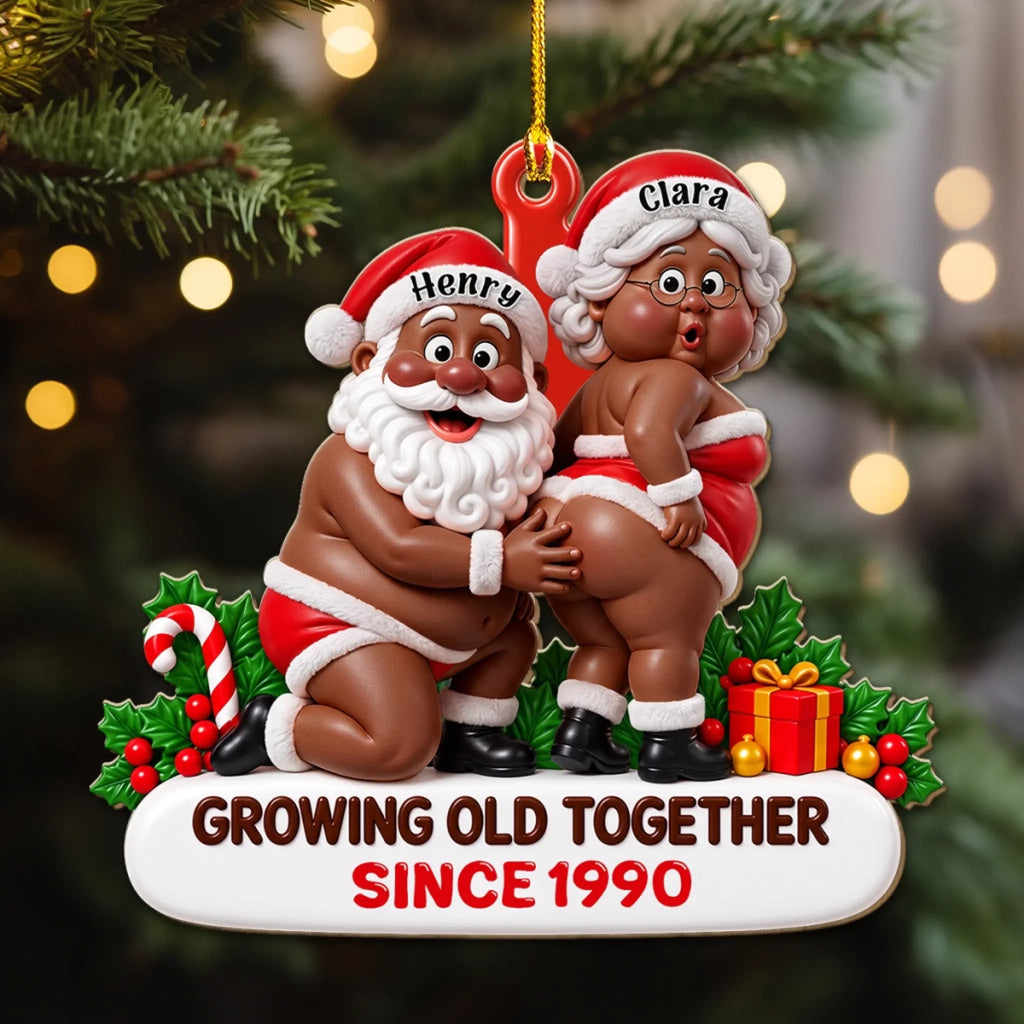 Still Hot Just More Tired - Personalized Custom 3D Effect Wood Ornament