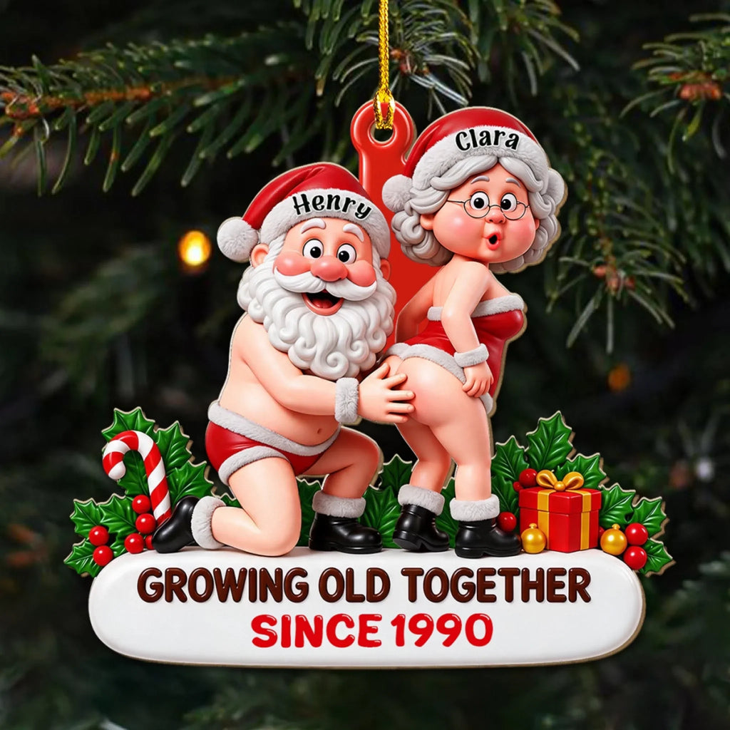 Still Hot Just More Tired - Personalized Custom 3D Effect Wood Ornament