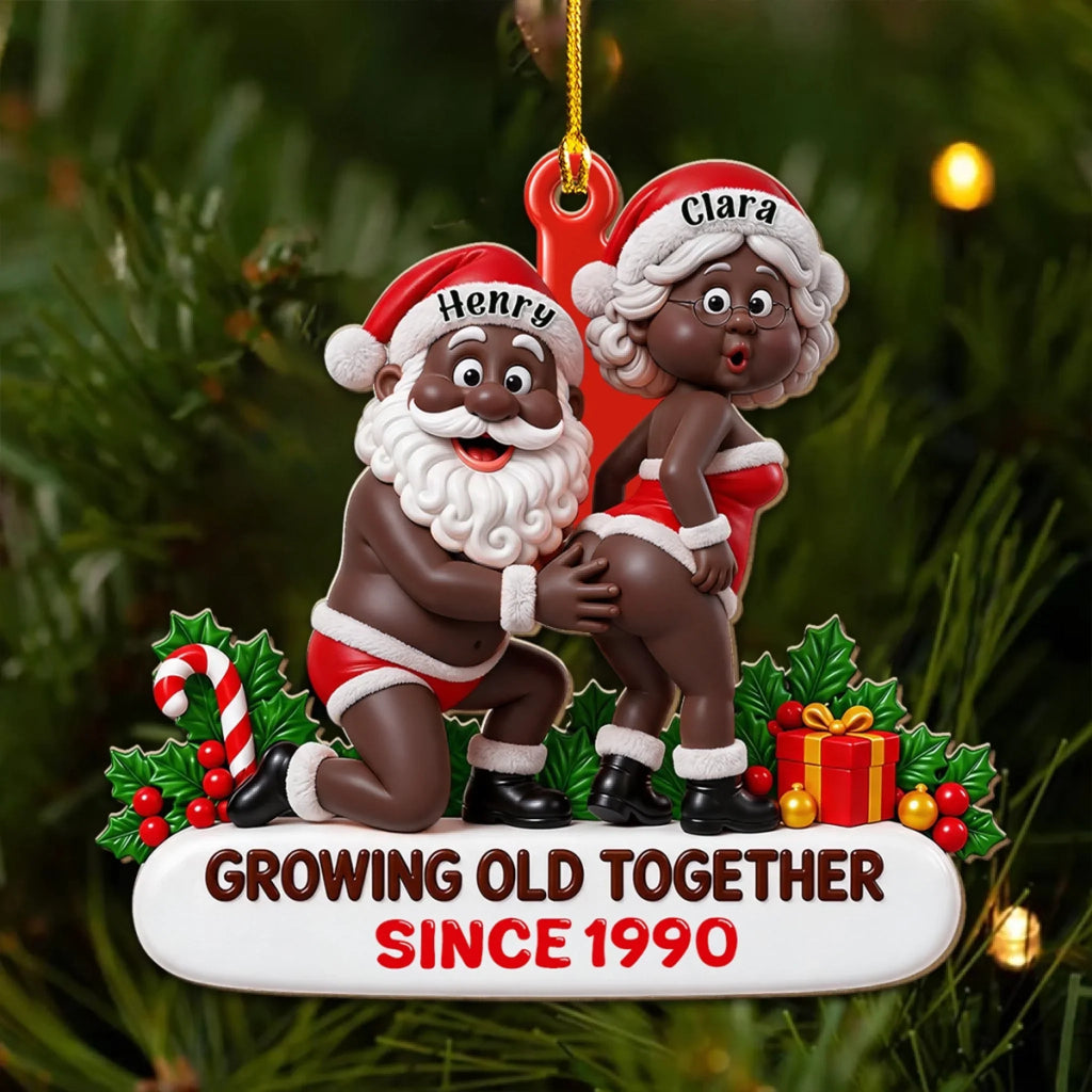 Still Hot Just More Tired - Personalized Custom 3D Effect Wood Ornament