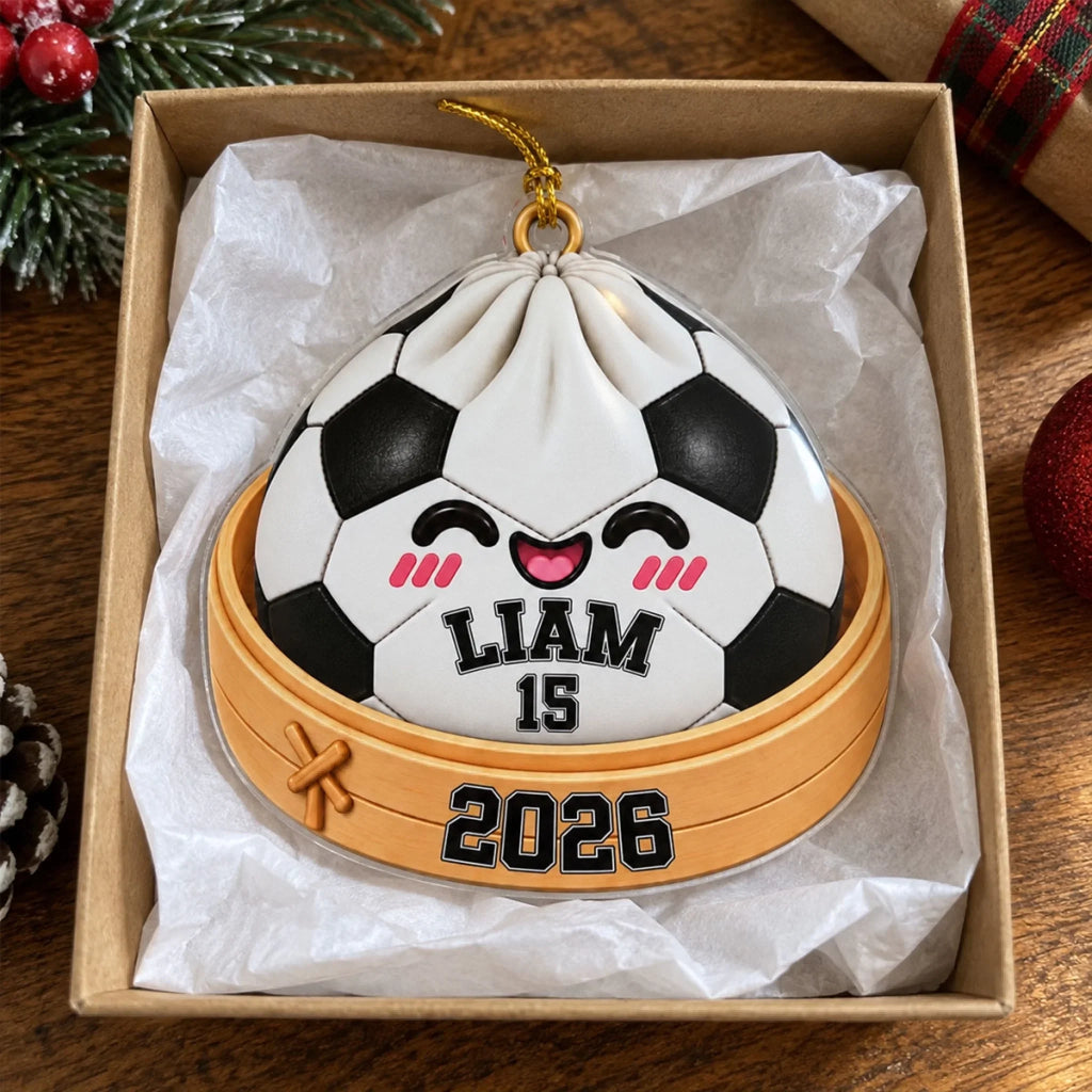 Custom Family Ornament, Christmas Gift for Family Members •  Merry Little Things - Personalized Acrylic Ornament