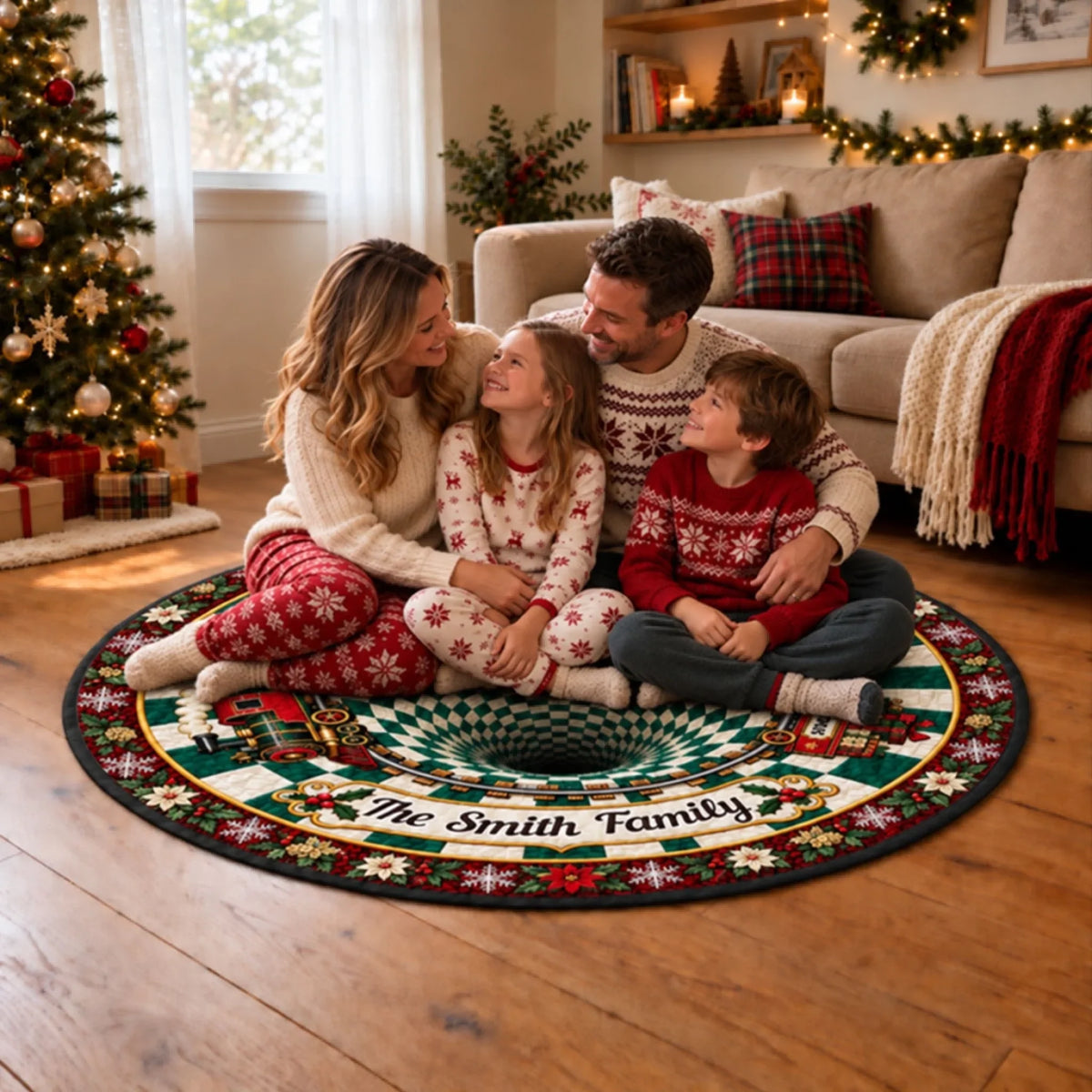 Family Reunion - Personalized Quilted Mat