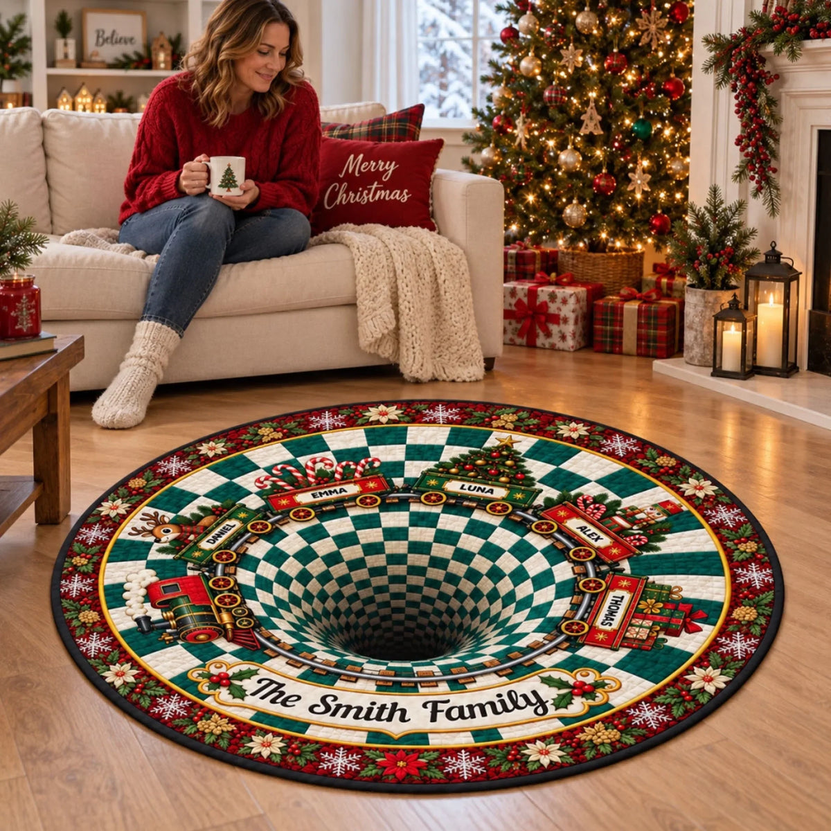 Family Reunion - Personalized Quilted Mat