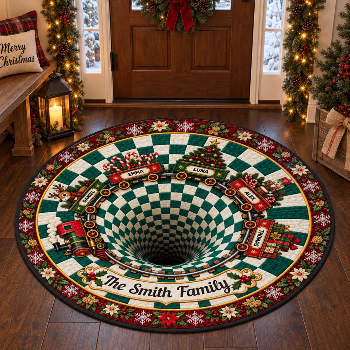 Family Reunion - Personalized Quilted Mat