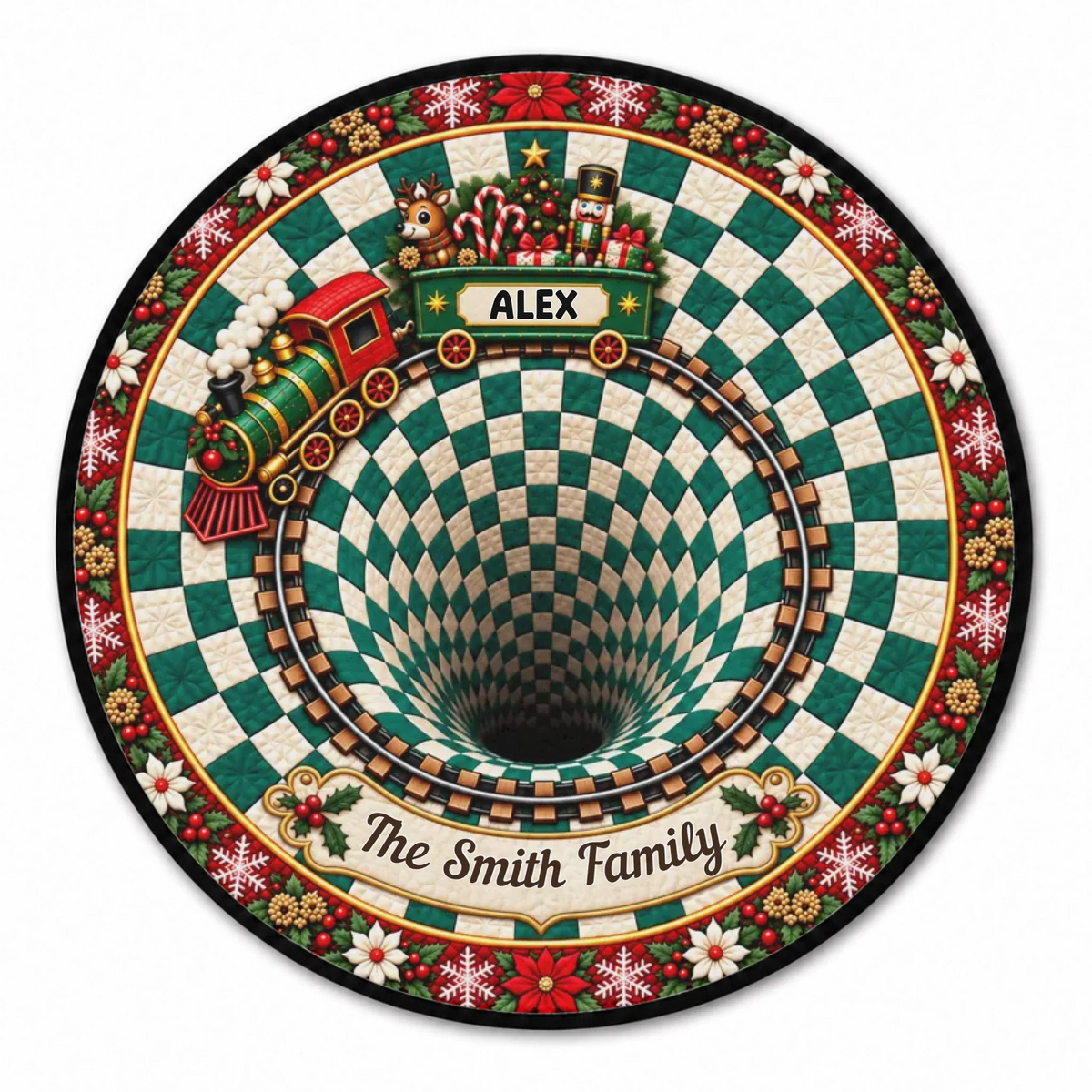 Family Reunion - Personalized Quilted Mat
